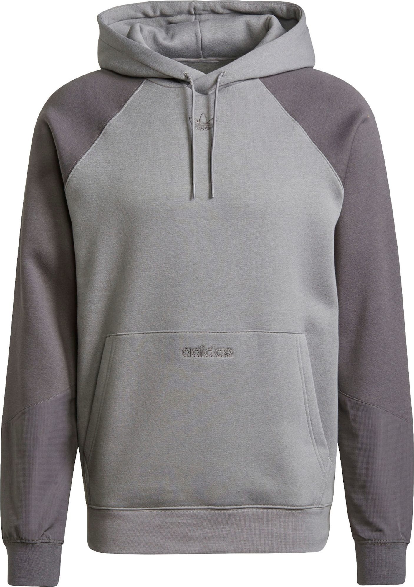 ADIDAS ORIGINALS Mikina světlemodrá / tmavě šedá