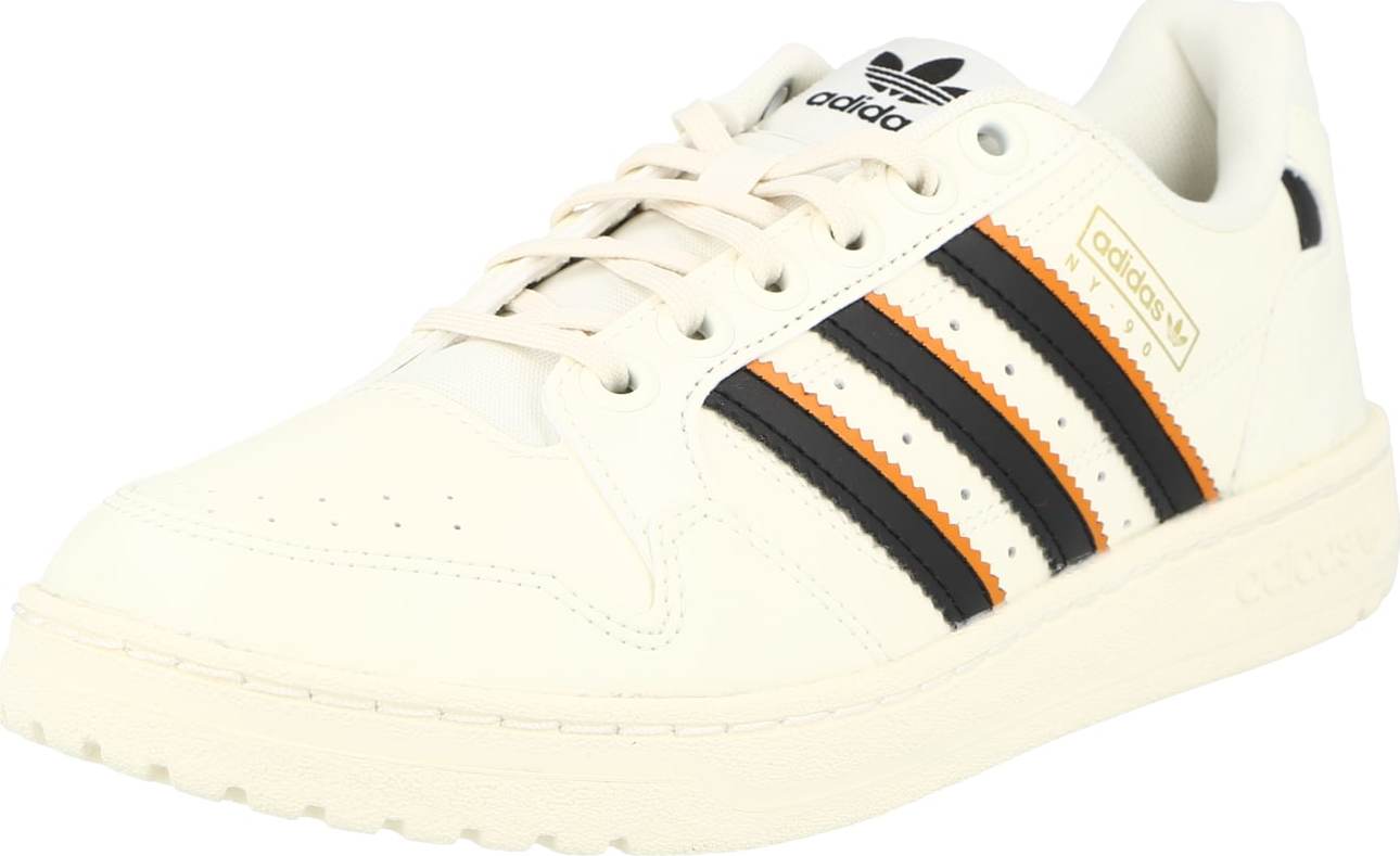 ADIDAS ORIGINALS Tenisky 'NY 90' krémová / oranžová / černá