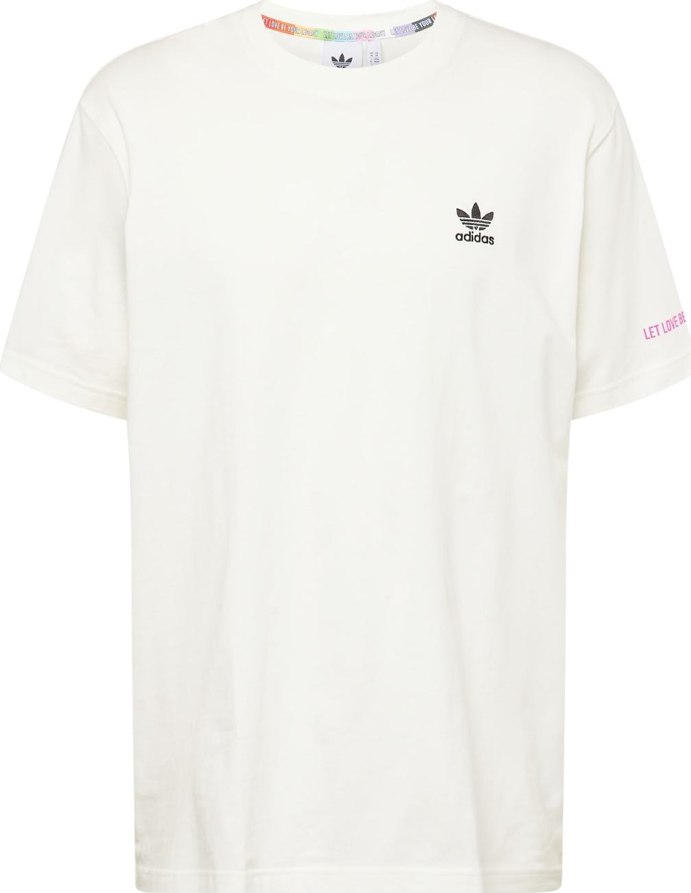 ADIDAS ORIGINALS Tričko 'Pride' mix barev / bílá