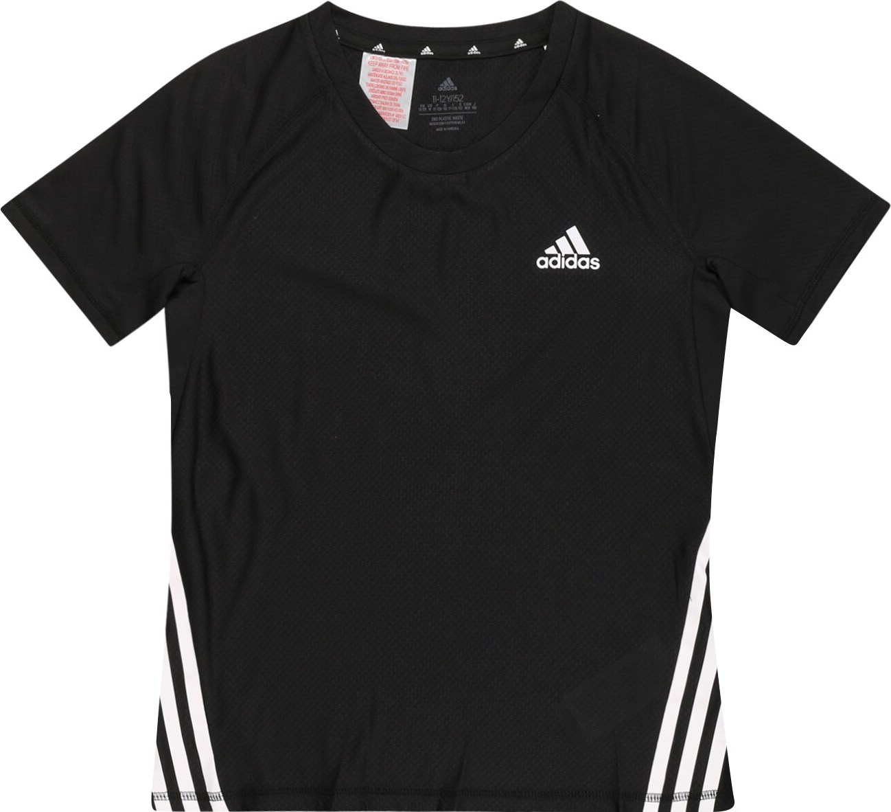 ADIDAS SPORTSWEAR Funkční tričko černá / bílá