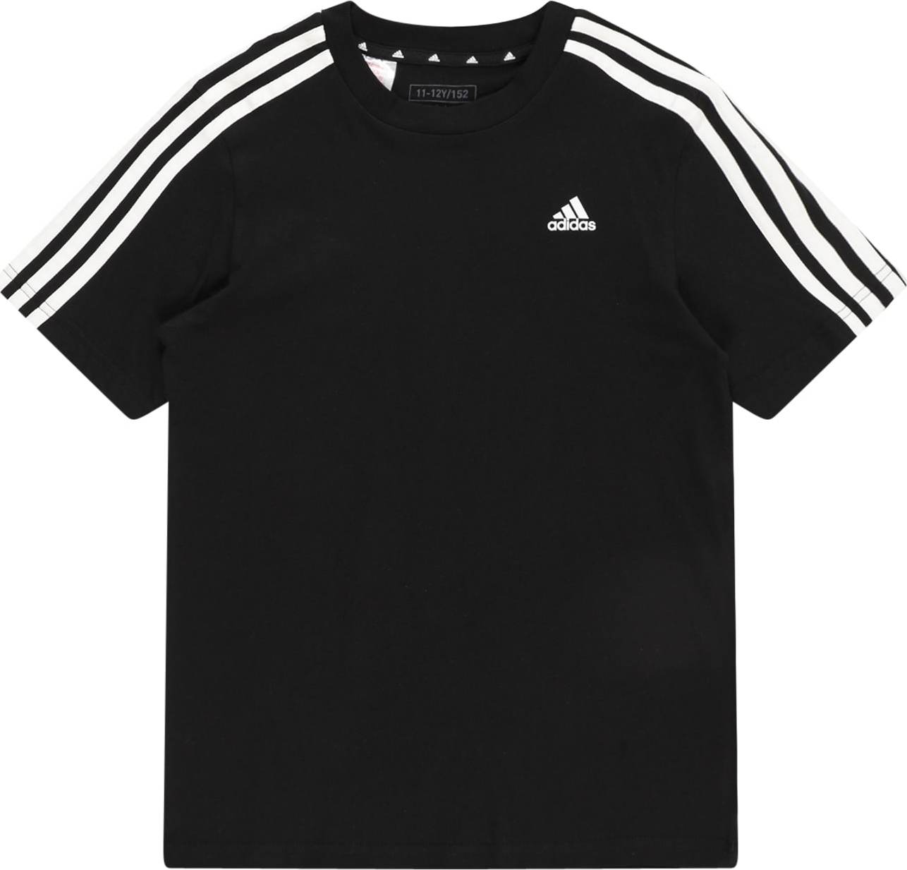 ADIDAS SPORTSWEAR Funkční tričko černá / bílá