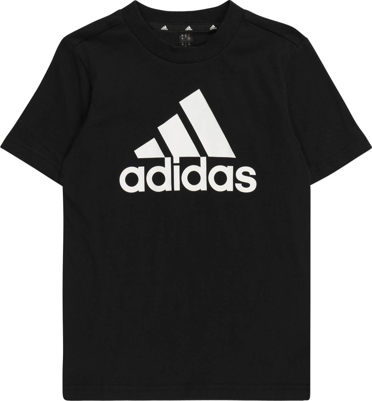 ADIDAS SPORTSWEAR Funkční tričko černá / bílá