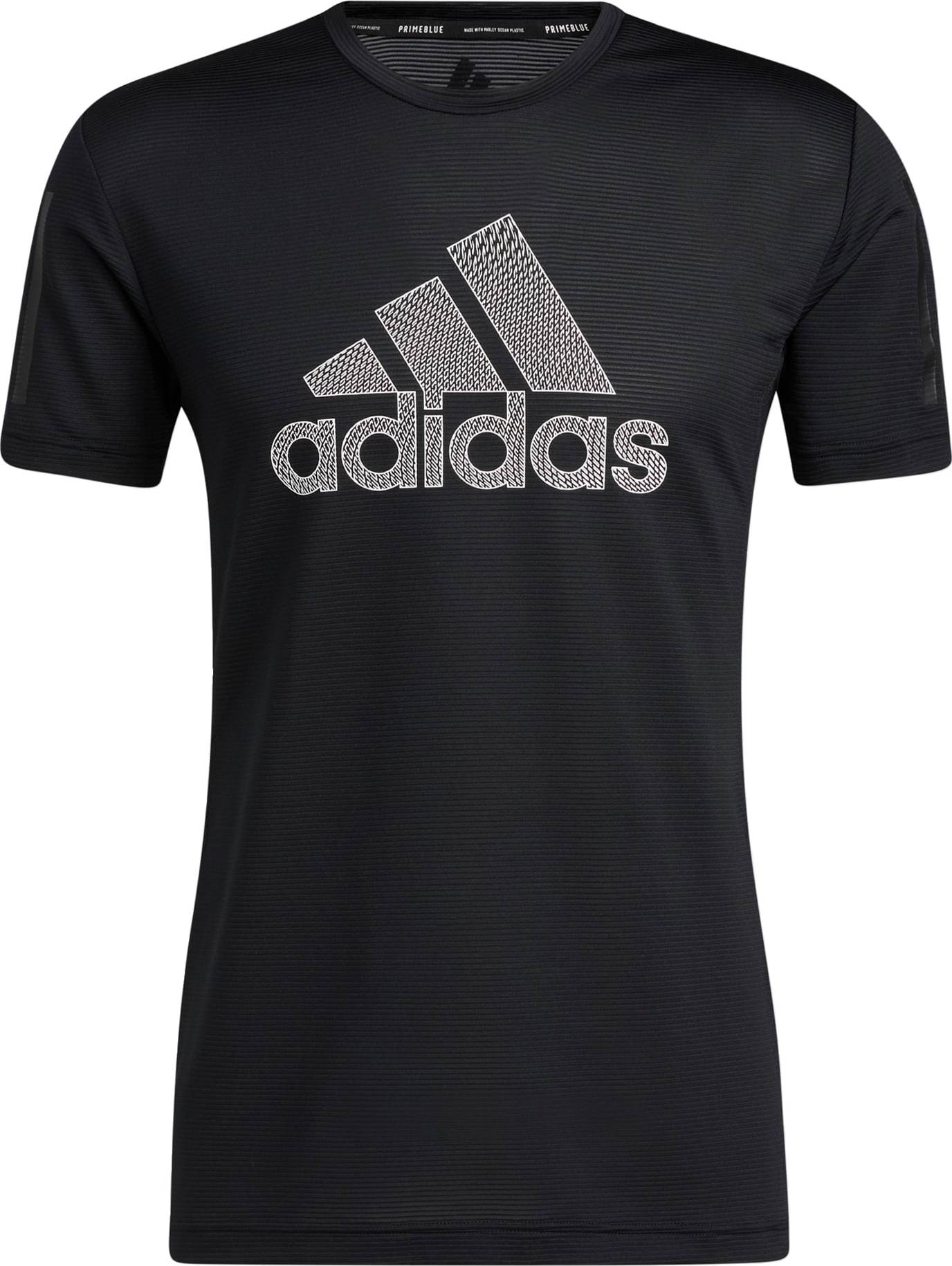 ADIDAS SPORTSWEAR Funkční tričko černá / bílá