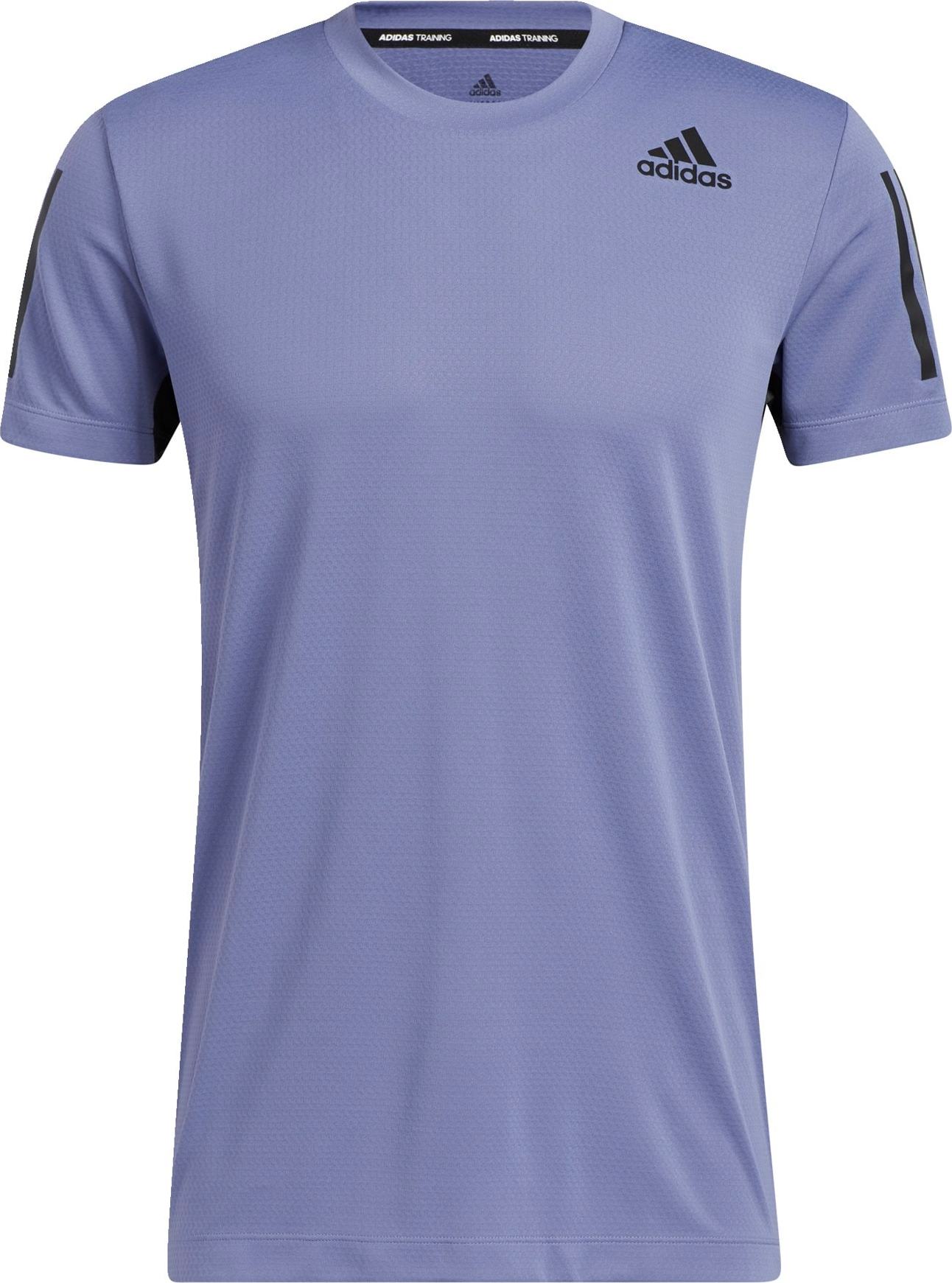 ADIDAS SPORTSWEAR Funkční tričko fialová / černá