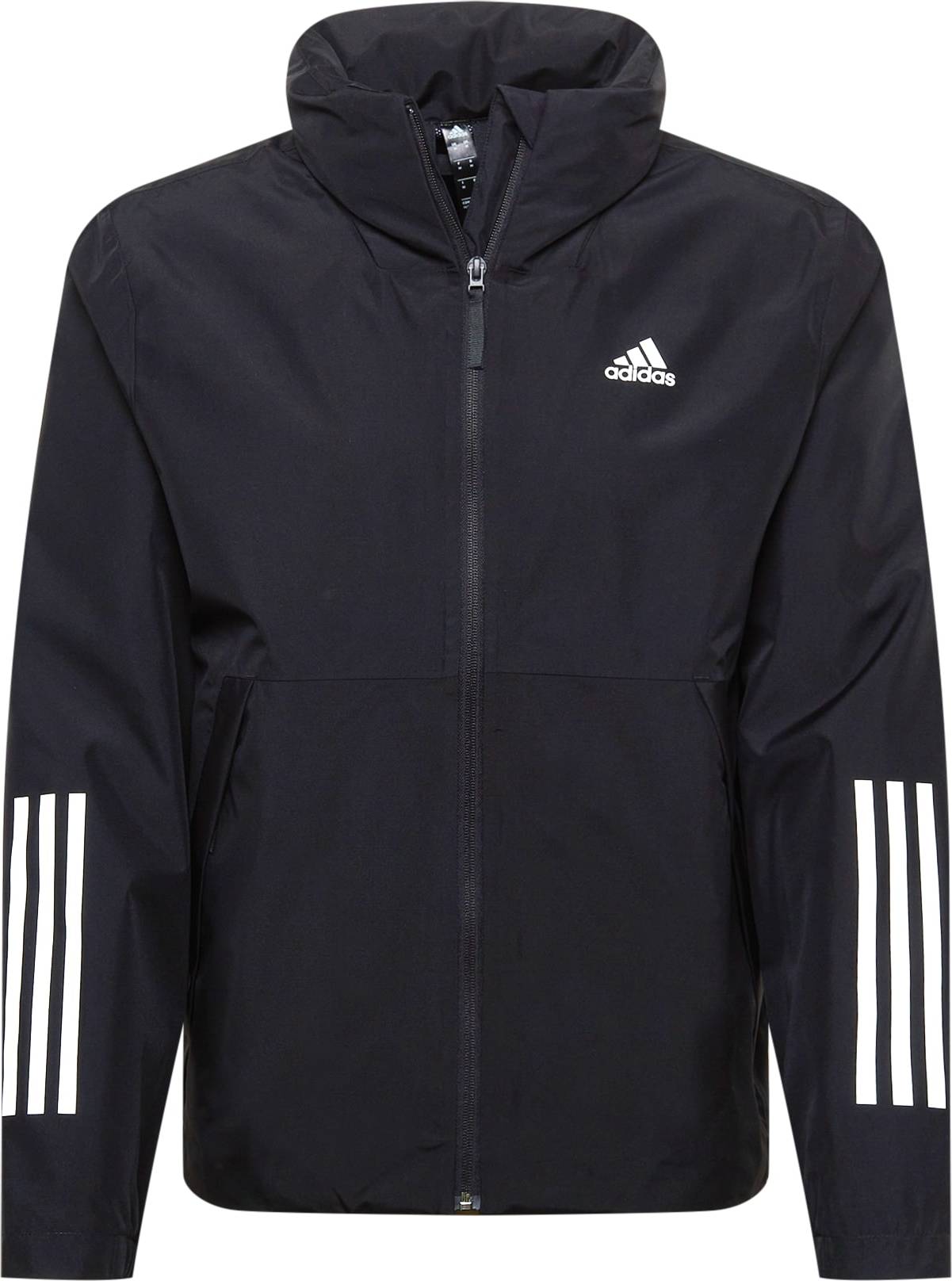 ADIDAS SPORTSWEAR Sportovní bunda černá / bílá