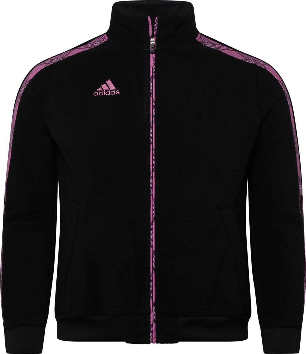 ADIDAS SPORTSWEAR Sportovní bunda fialová / černá