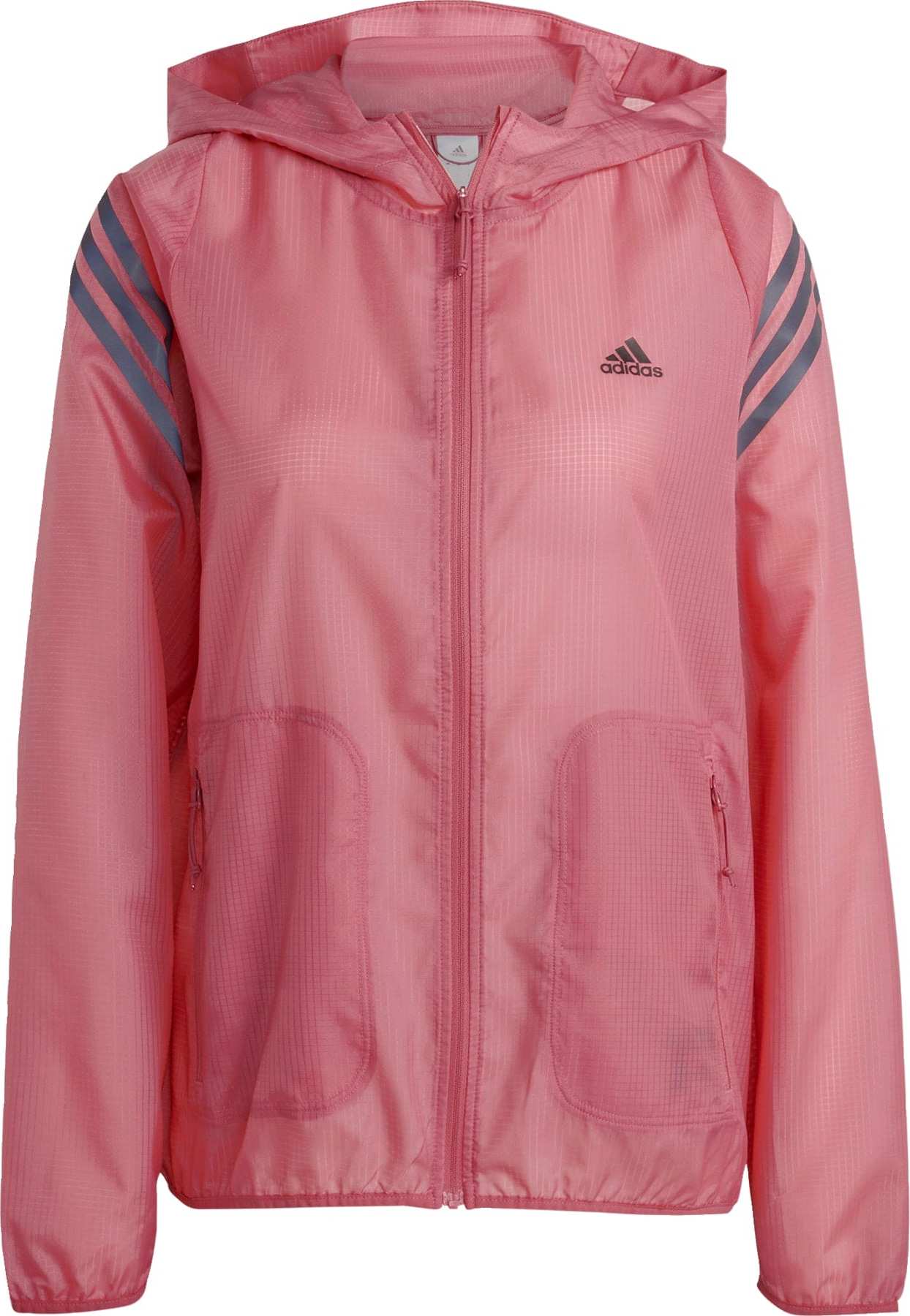 ADIDAS SPORTSWEAR Sportovní bunda tmavě šedá / pink