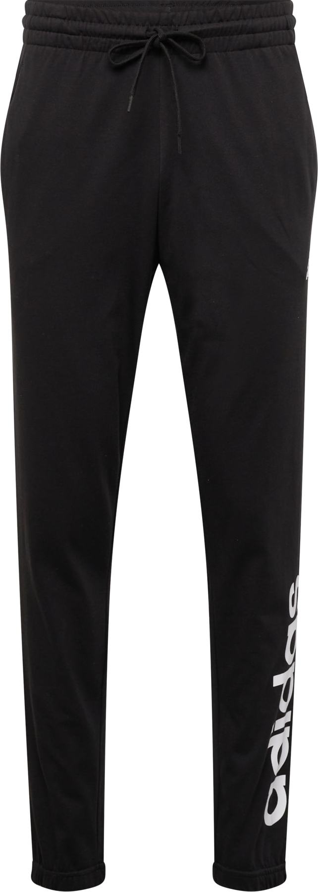 ADIDAS SPORTSWEAR Sportovní kalhoty černá / bílá