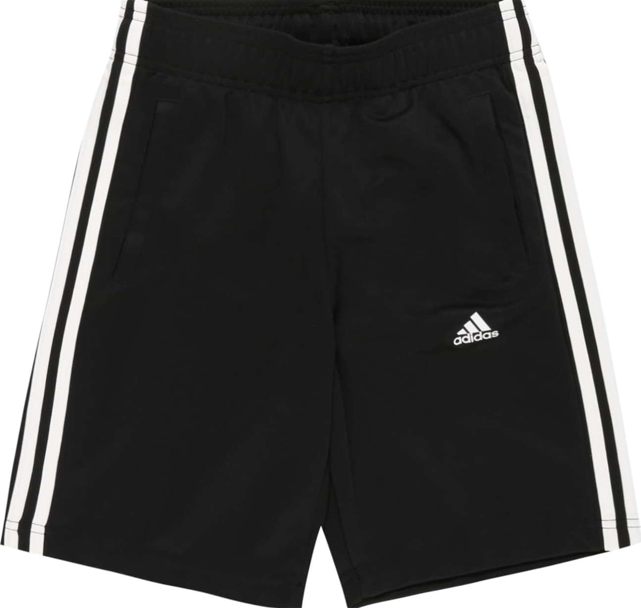 ADIDAS SPORTSWEAR Sportovní kalhoty černá / bílá