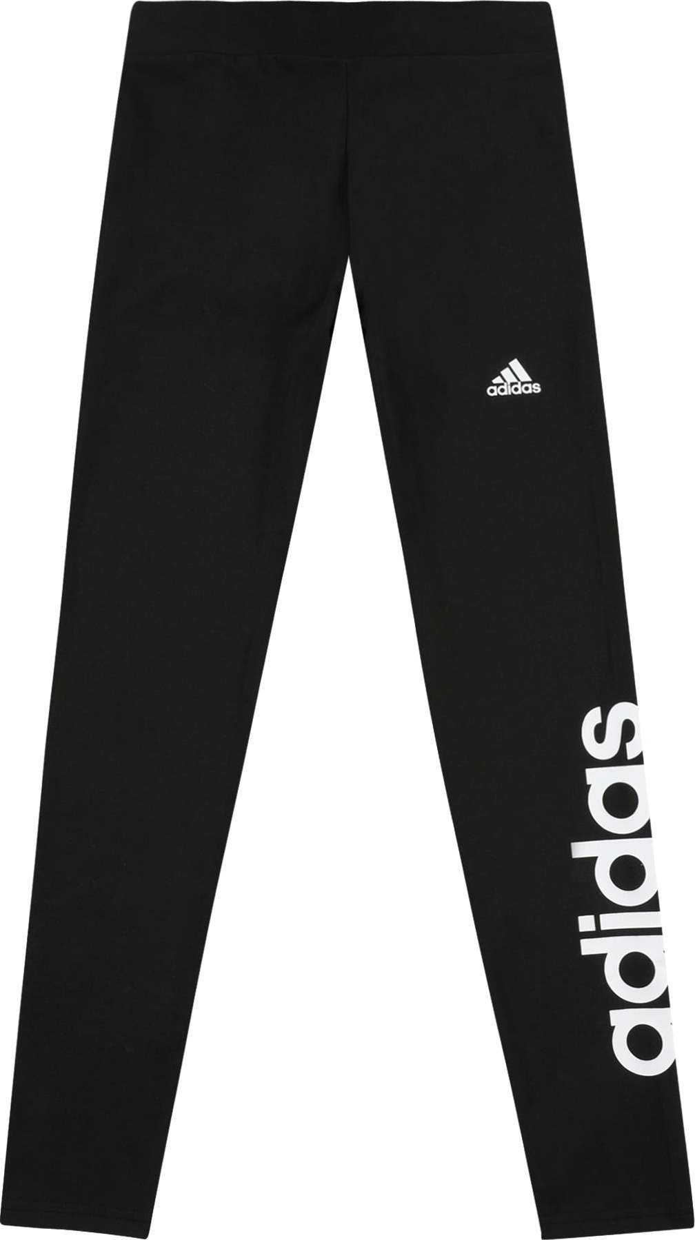 ADIDAS SPORTSWEAR Sportovní kalhoty černá / bílá