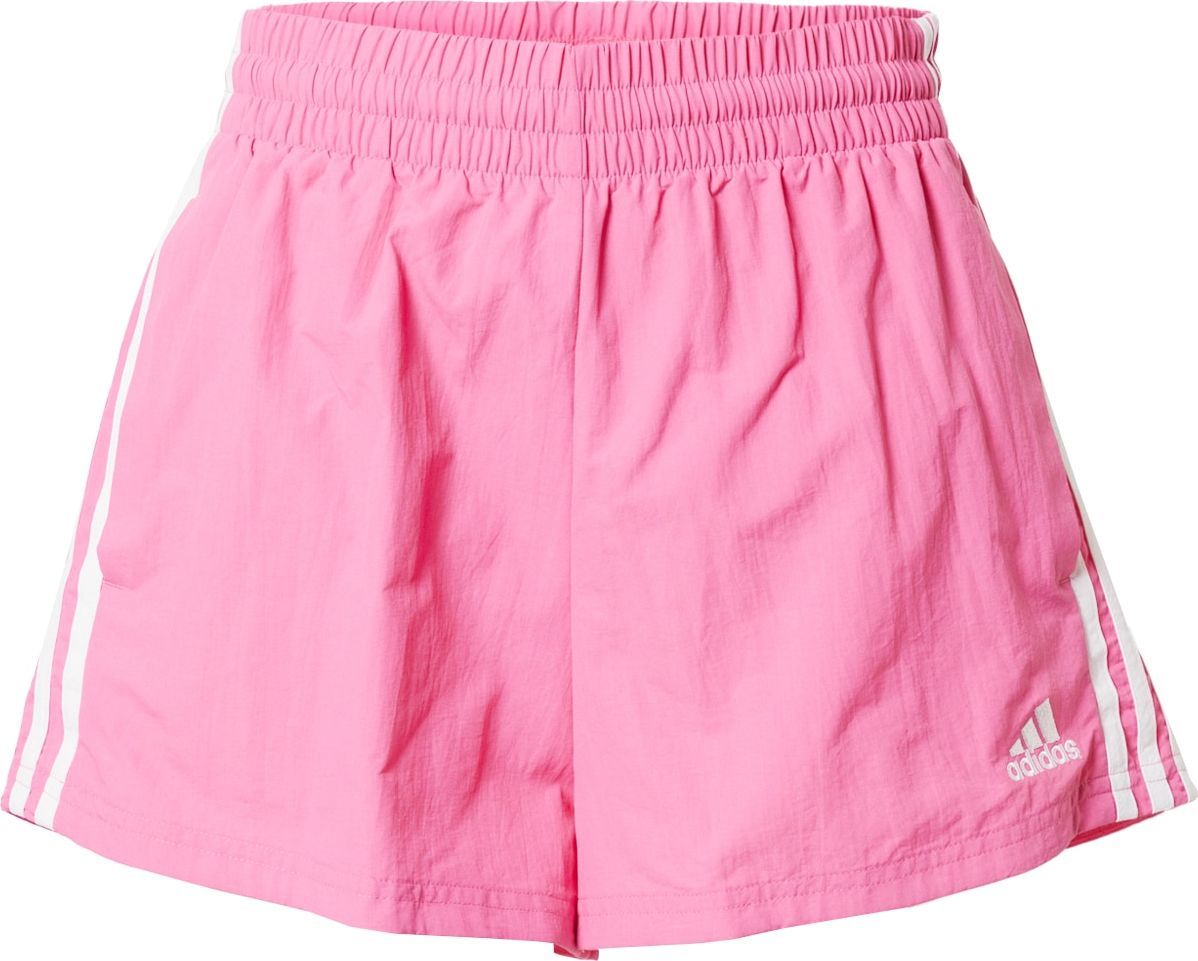 ADIDAS SPORTSWEAR Sportovní kalhoty orchidej / bílá