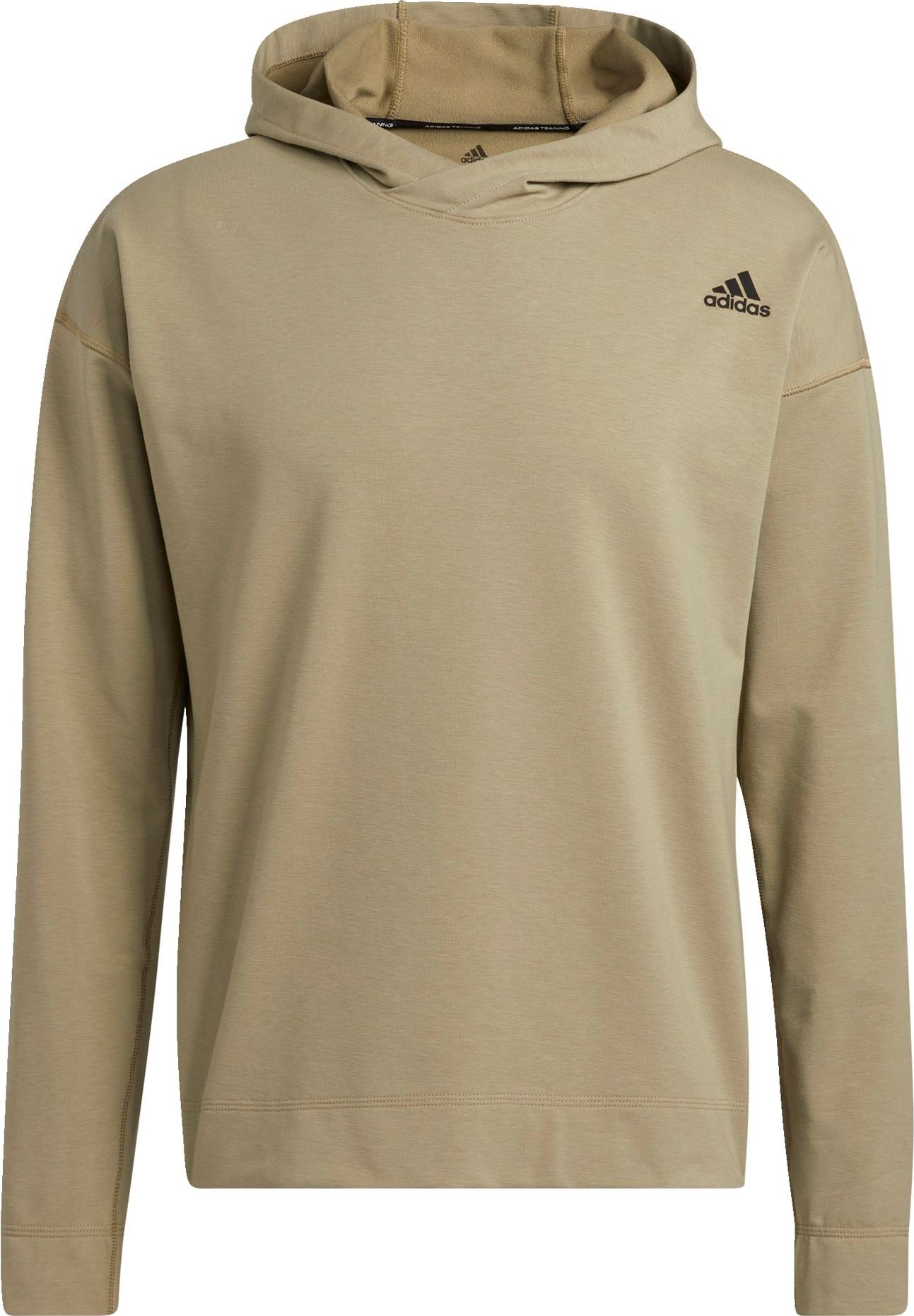 ADIDAS SPORTSWEAR Sportovní mikina khaki / černá