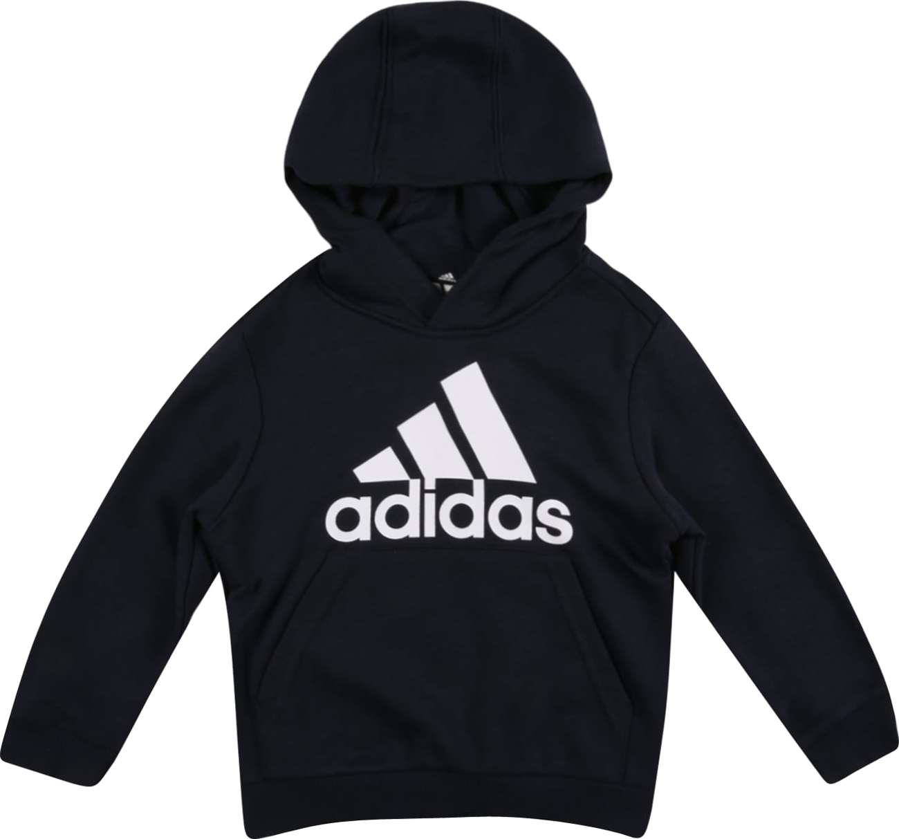 ADIDAS SPORTSWEAR Sportovní mikina noční modrá / bílá
