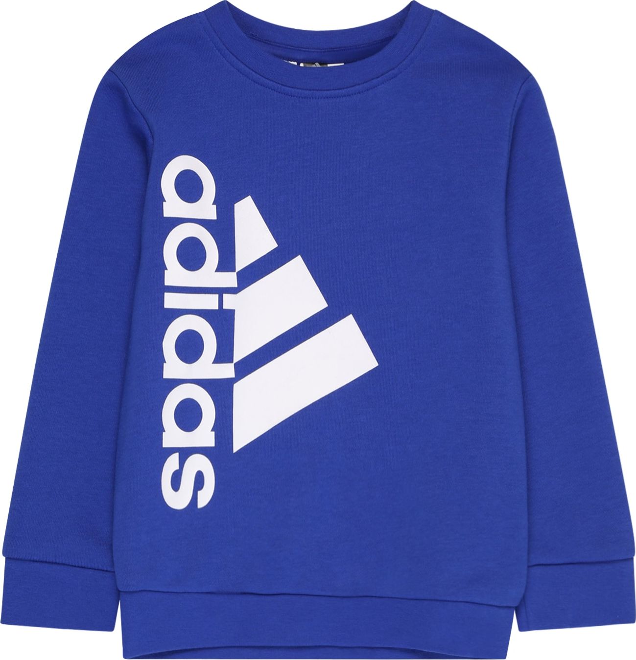 ADIDAS SPORTSWEAR Sportovní mikina safírová / bílá