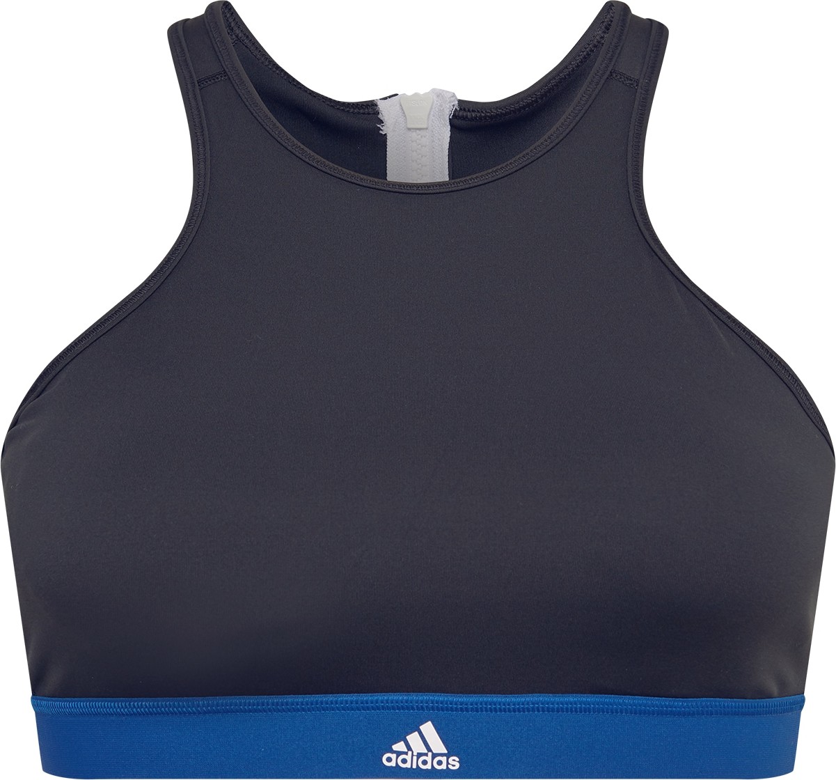 ADIDAS SPORTSWEAR Sportovní podprsenka 'VARSITY' modrá / černá / bílá