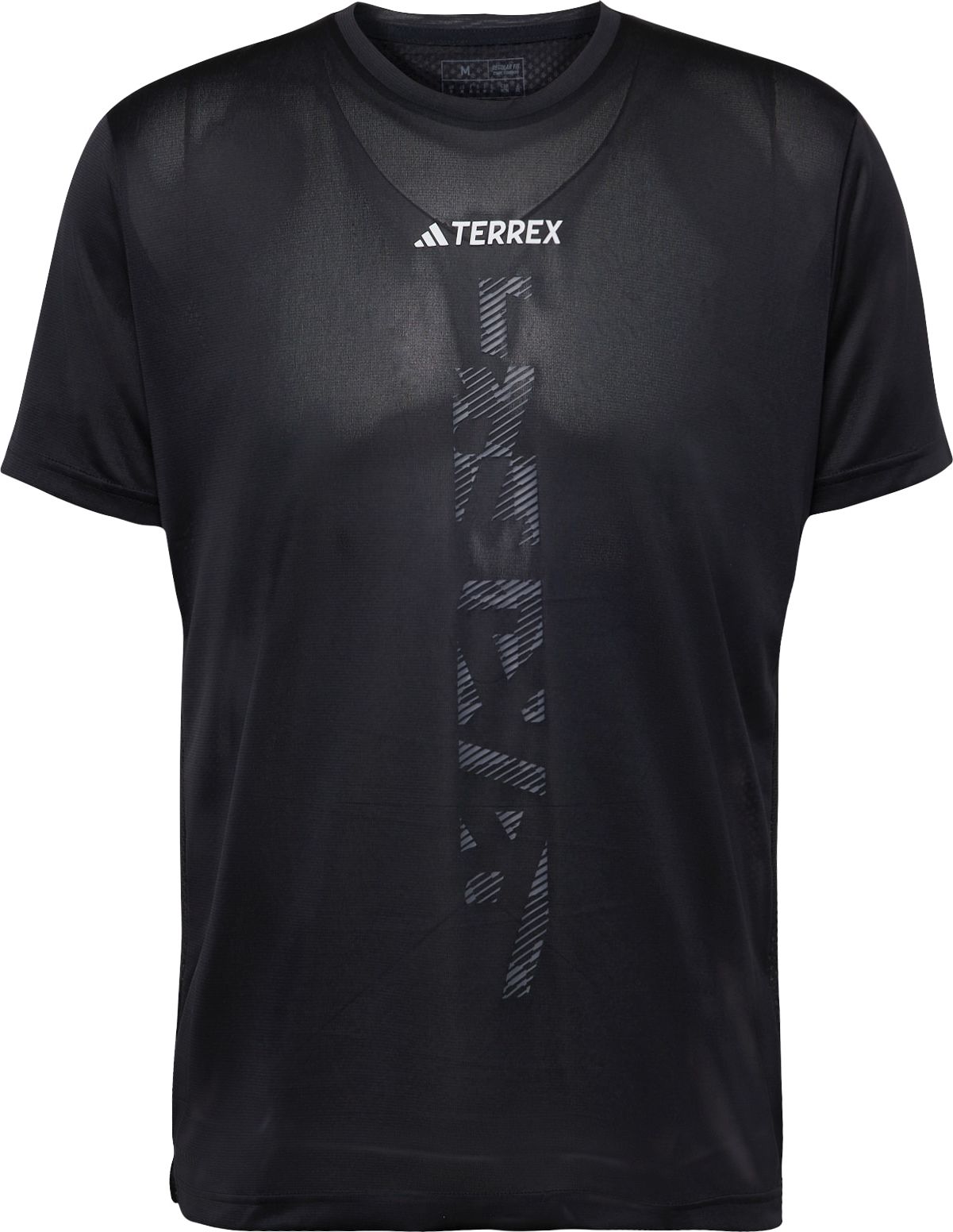 ADIDAS TERREX Funkční tričko 'Agravic' šedá / černá / bílá