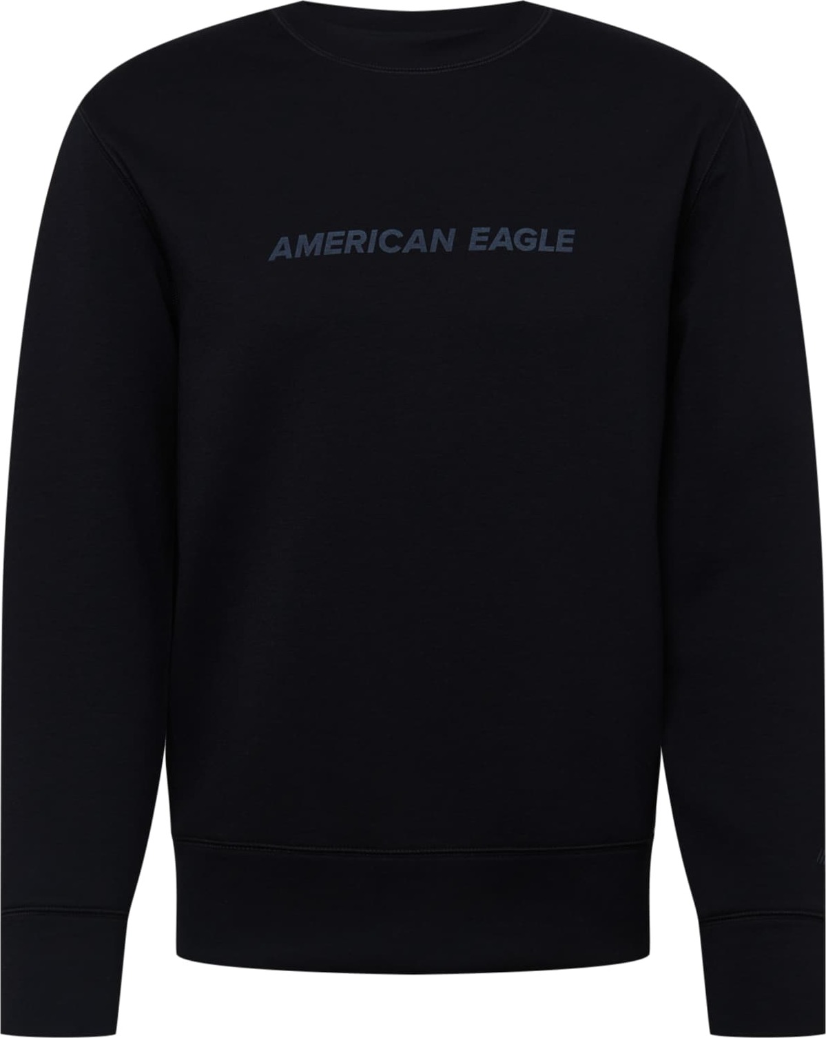American Eagle Mikina kouřově modrá / černá