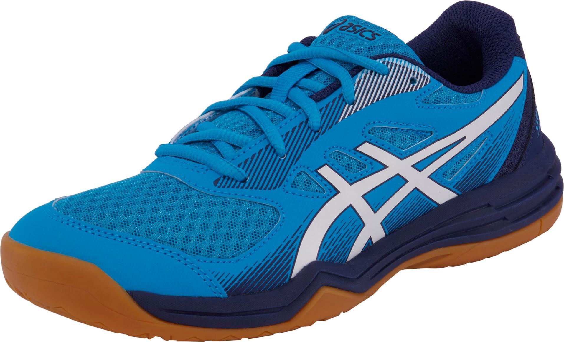 ASICS Sportovní boty 'Upcourt 5' modrá / tmavě modrá / bílá