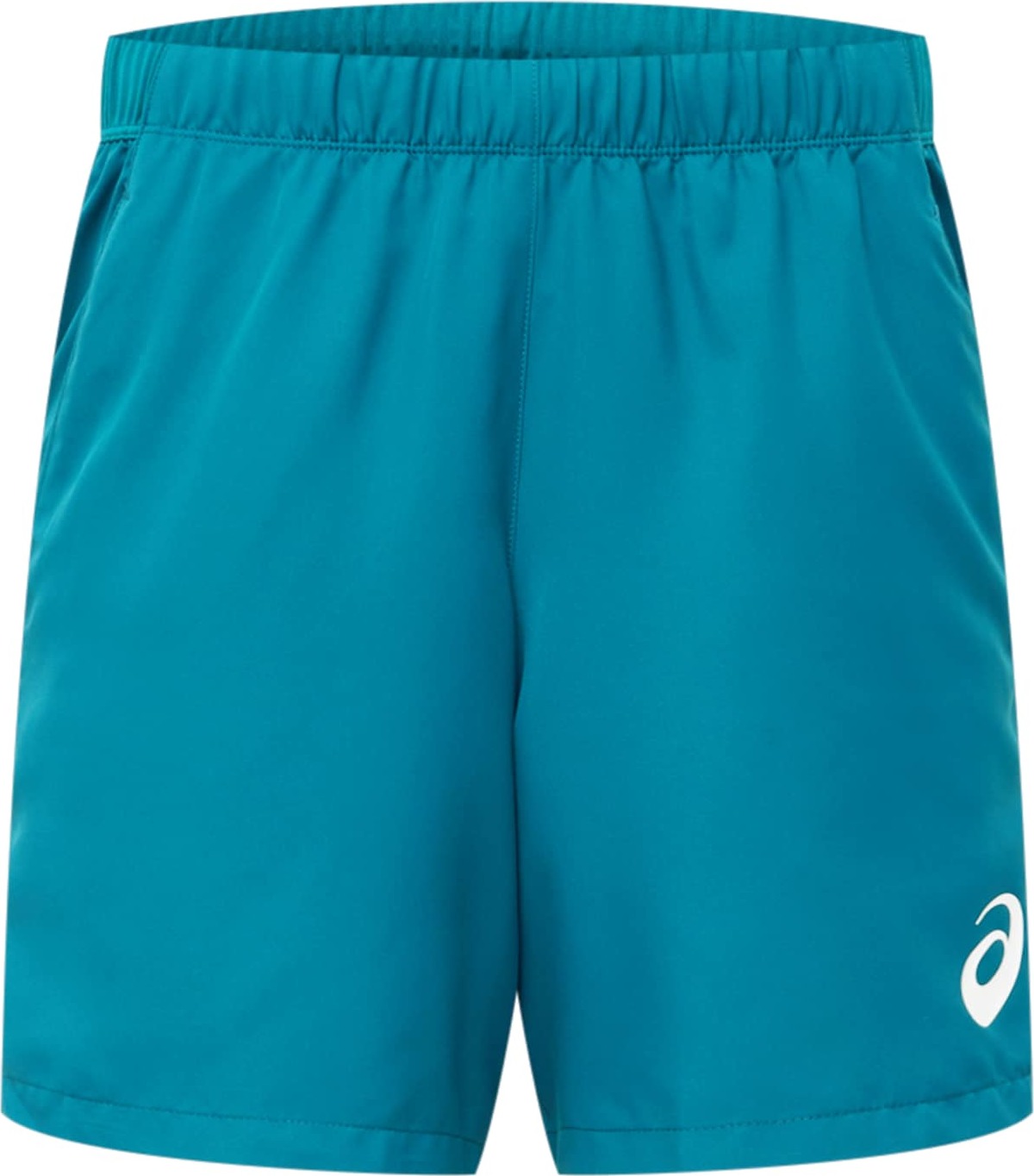 ASICS Sportovní kalhoty marine modrá / nefritová / bílá