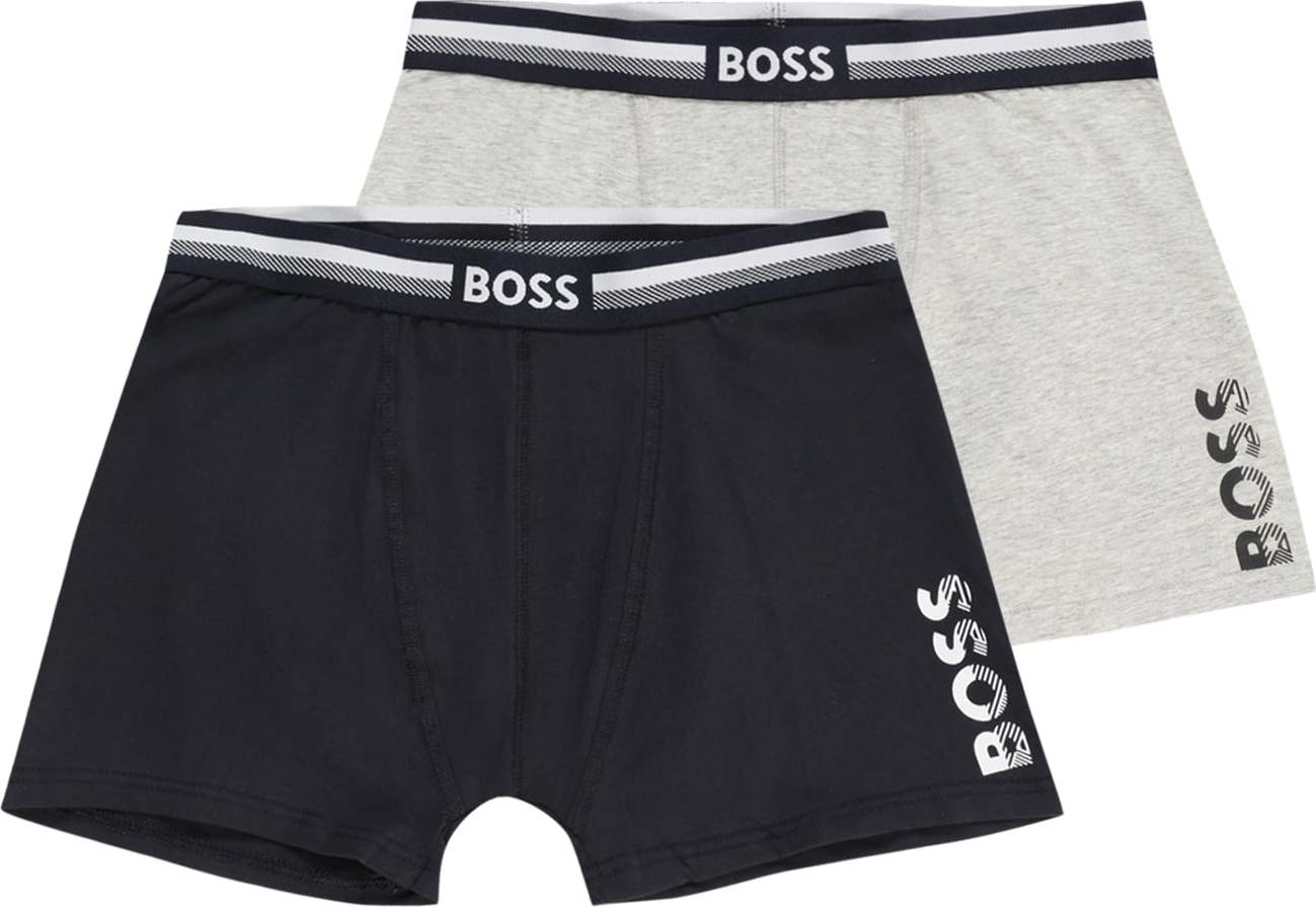 BOSS Kidswear Spodní prádlo marine modrá / šedý melír / bílá