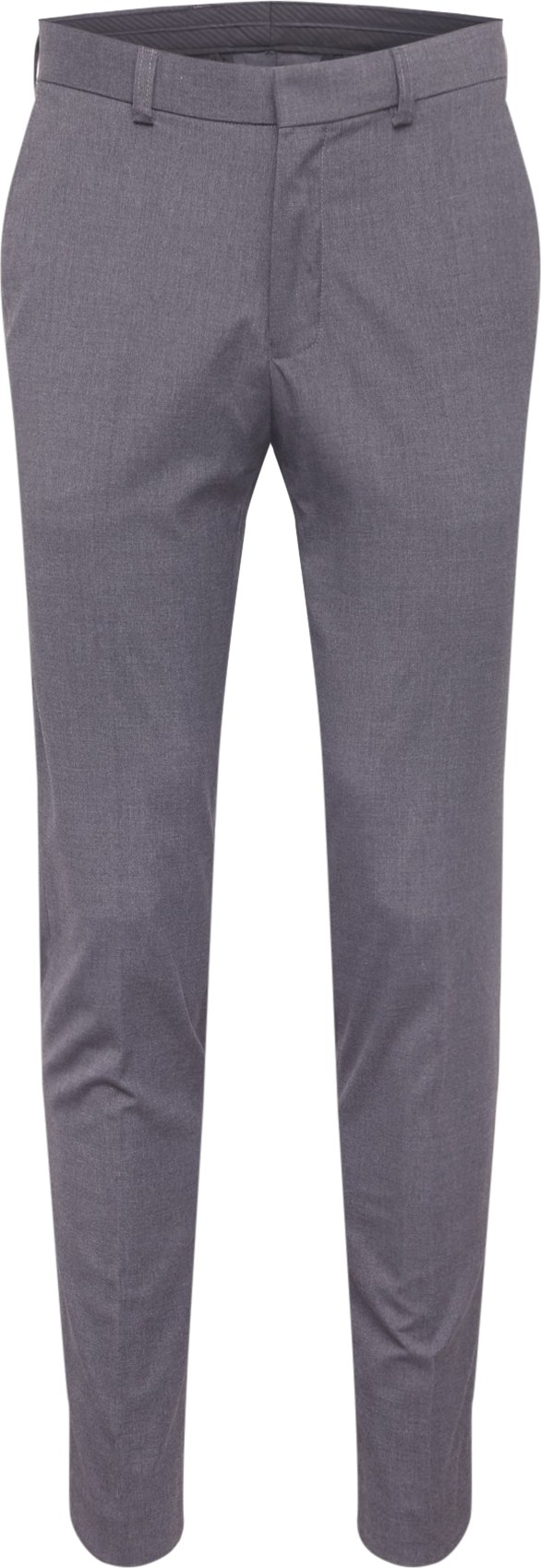 BURTON MENSWEAR LONDON Kalhoty s puky šedý melír