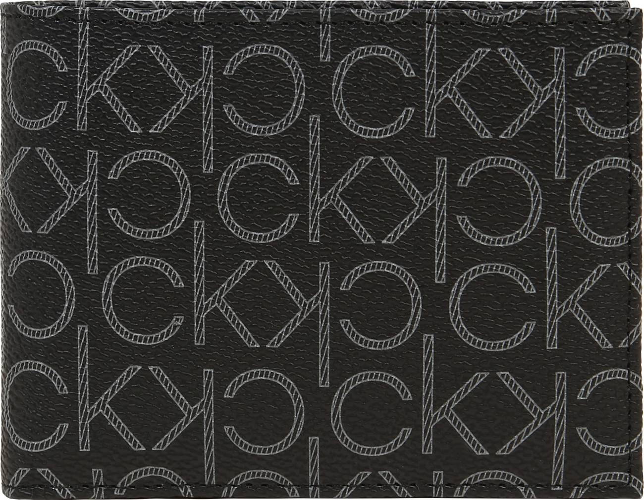 Calvin Klein Peněženka světle šedá / černá