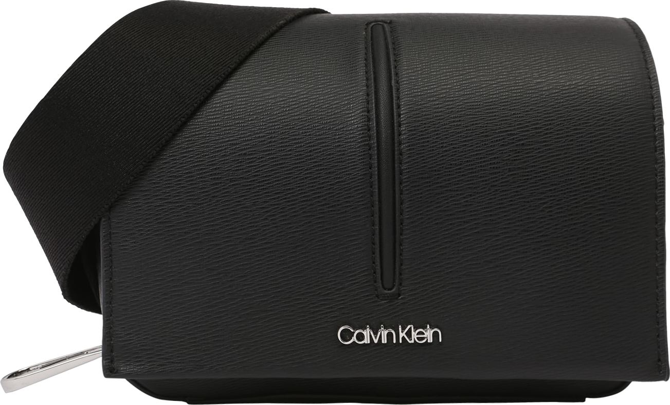 Calvin Klein Taška přes rameno 'MEDIAN Func' černá