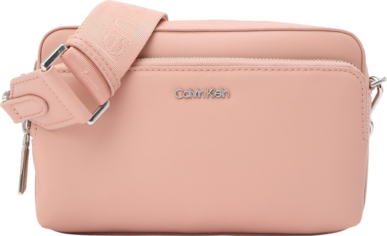 Calvin Klein Taška přes rameno pudrová