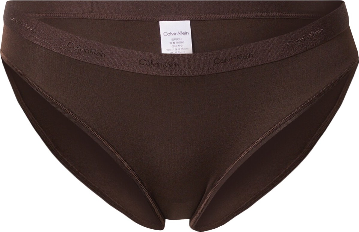 Calvin Klein Underwear Kalhotky čokoládová