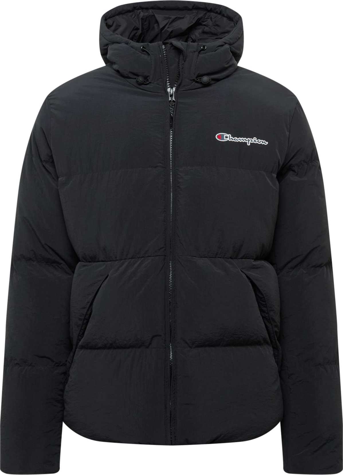 Champion Authentic Athletic Apparel Zimní bunda námořnická modř / červená / černá / bílá