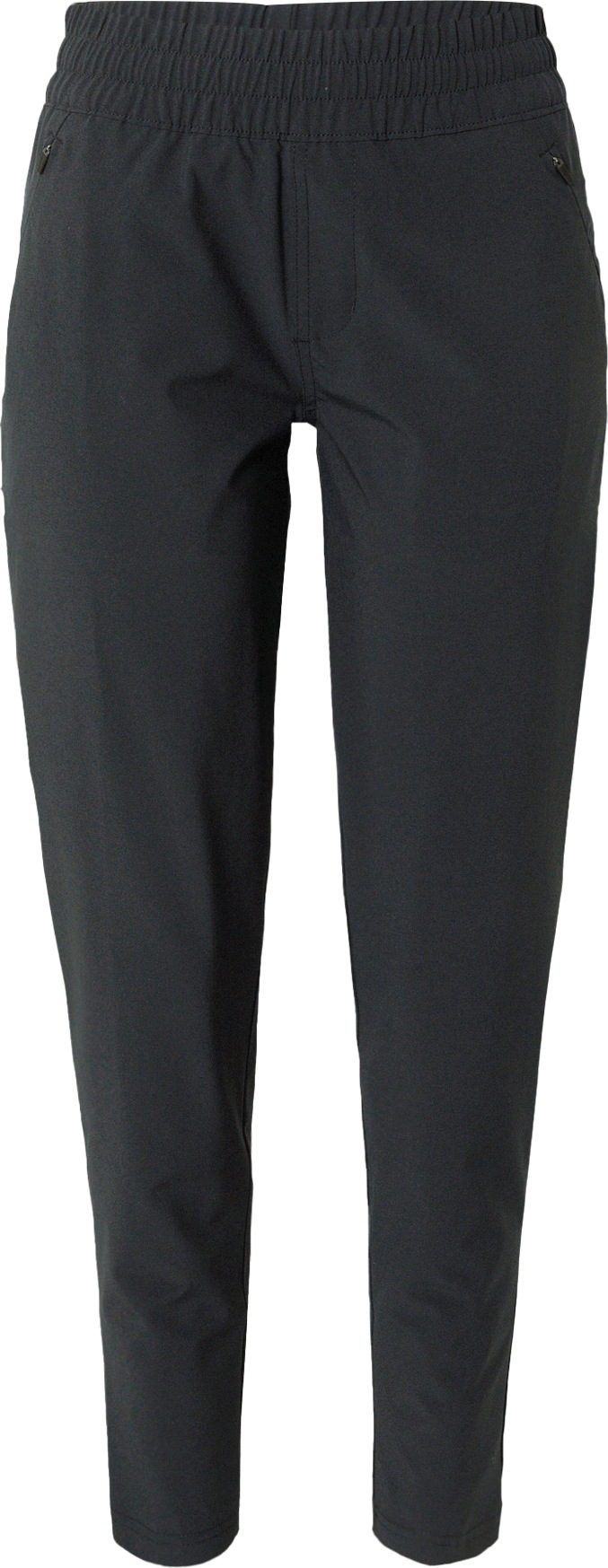 COLUMBIA Outdoorové kalhoty černá / bílá