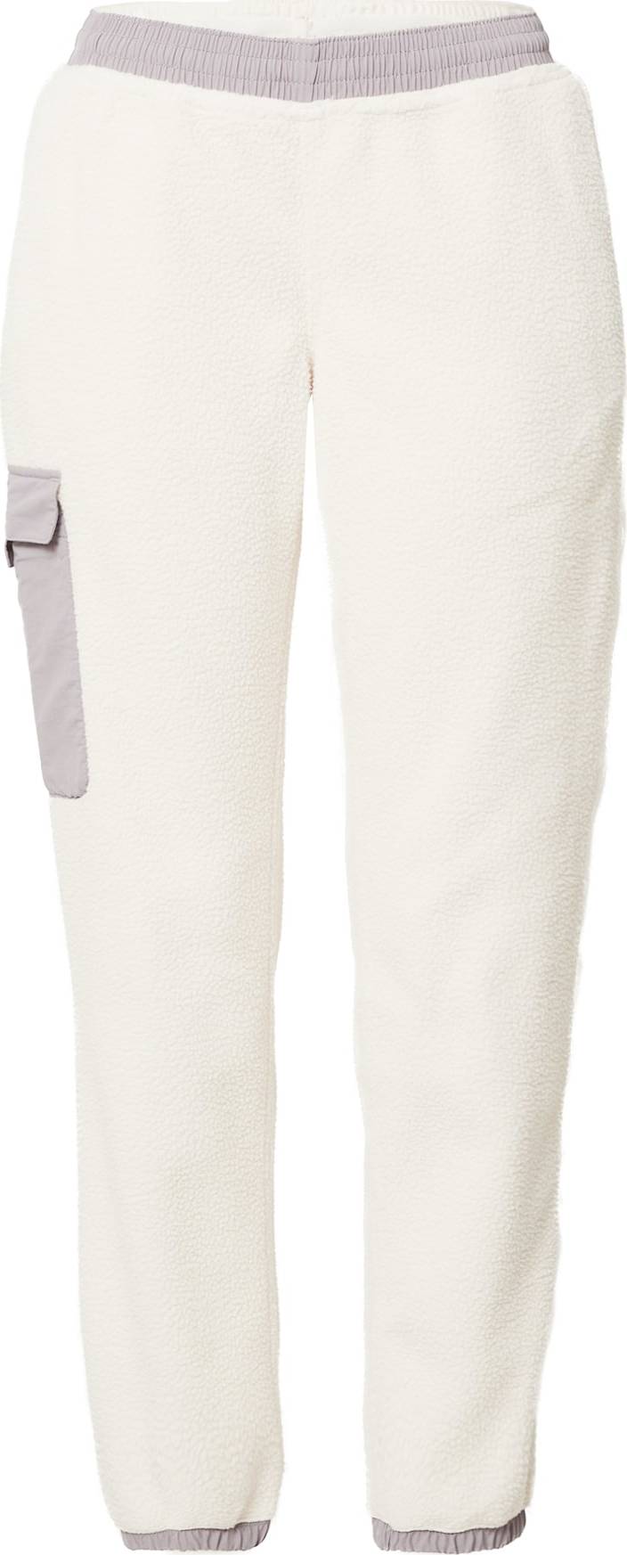 COLUMBIA Sportovní kalhoty 'Echo Hills' šedá / barva vaječné skořápky