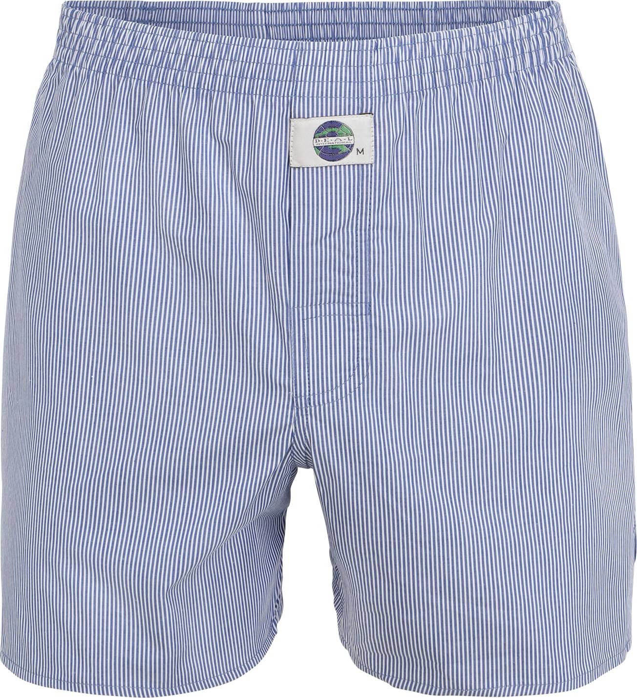 D.E.A.L International Boxerky světlemodrá / bílá