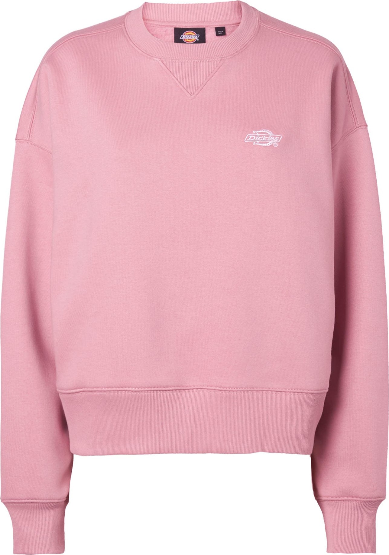 DICKIES Mikina 'Summerdale' pink / bílá