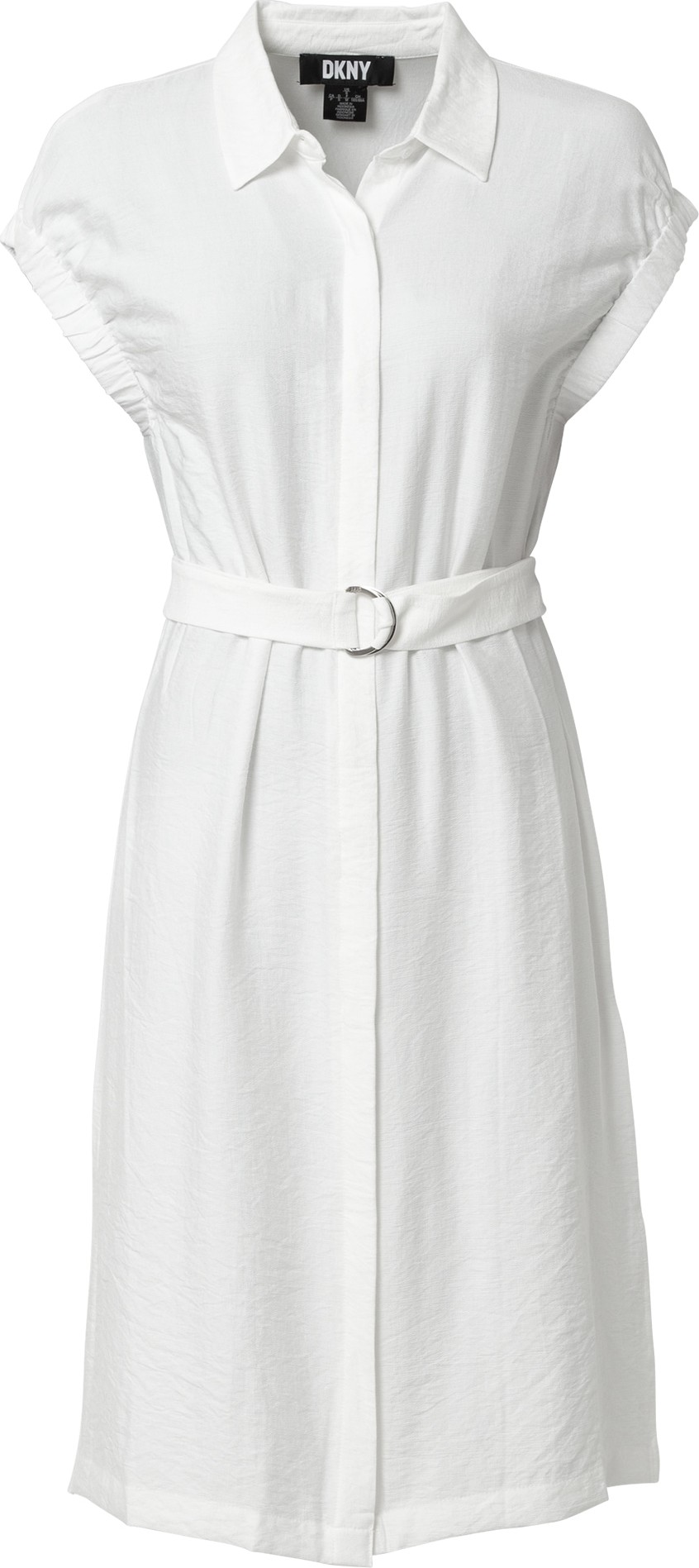 DKNY Košilové šaty bílá