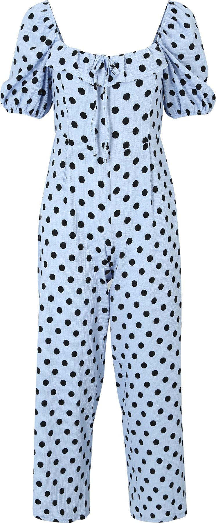 Dorothy Perkins Petite Overal světlemodrá / černá