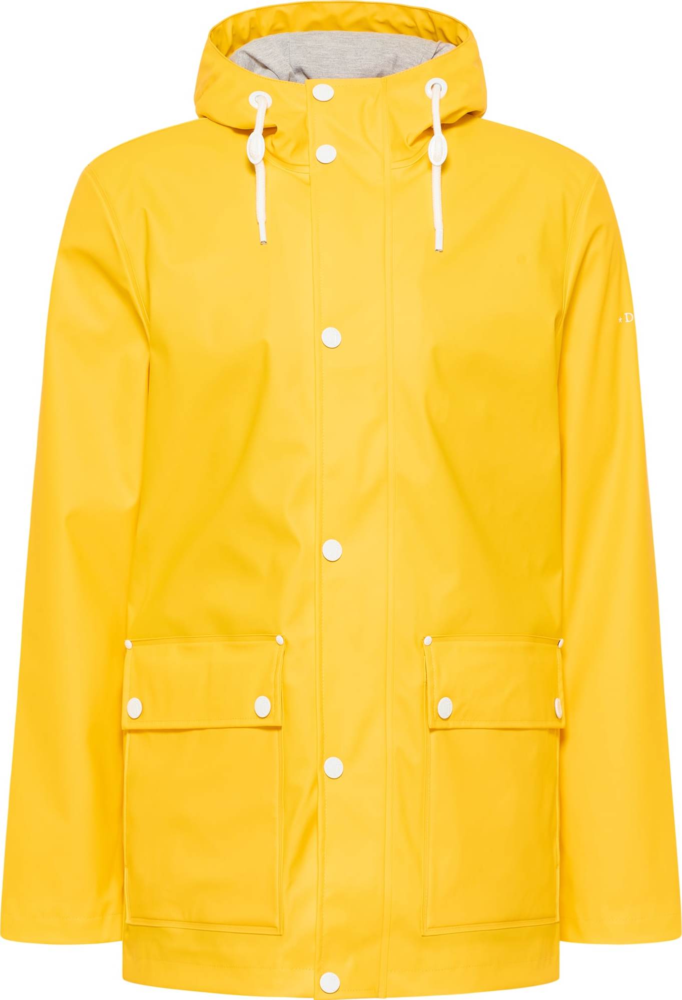 DreiMaster Maritim Funkční bunda žlutá / šedý melír / bílá