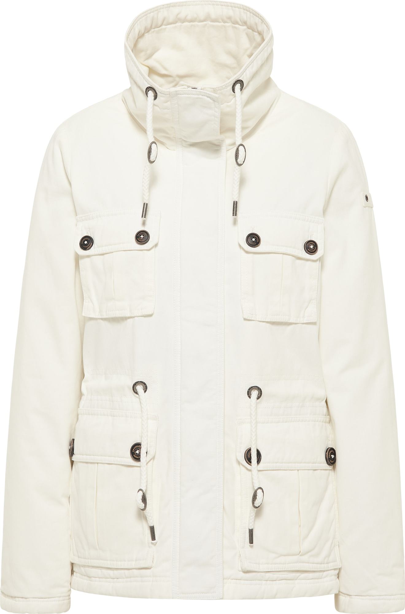 DreiMaster Vintage Zimní bunda barva bílé vlny