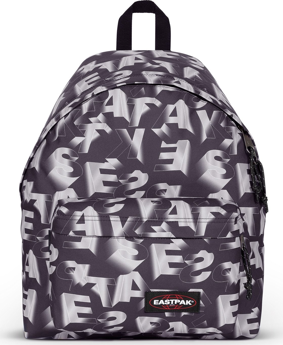 EASTPAK Batoh 'Padded Pak'r' šedá / černá / bílá