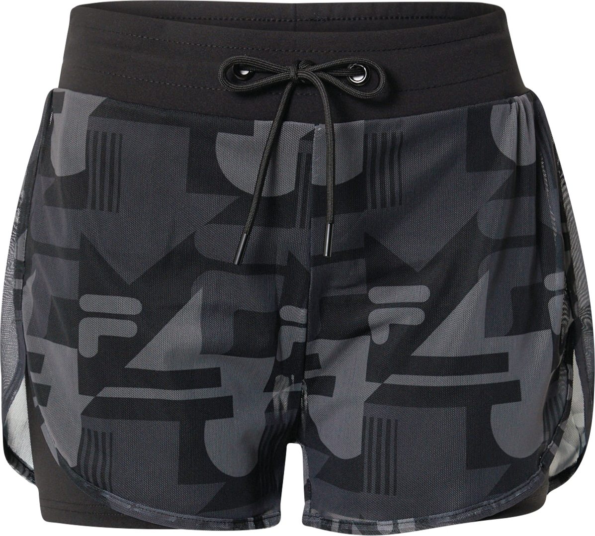 FILA Sportovní kalhoty 'RAKOW' šedá / černá