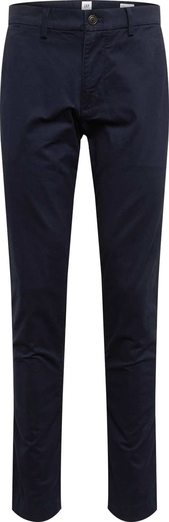 GAP Chino kalhoty 'V-ESSENTIAL KHAKI SLIM FIT' námořnická modř