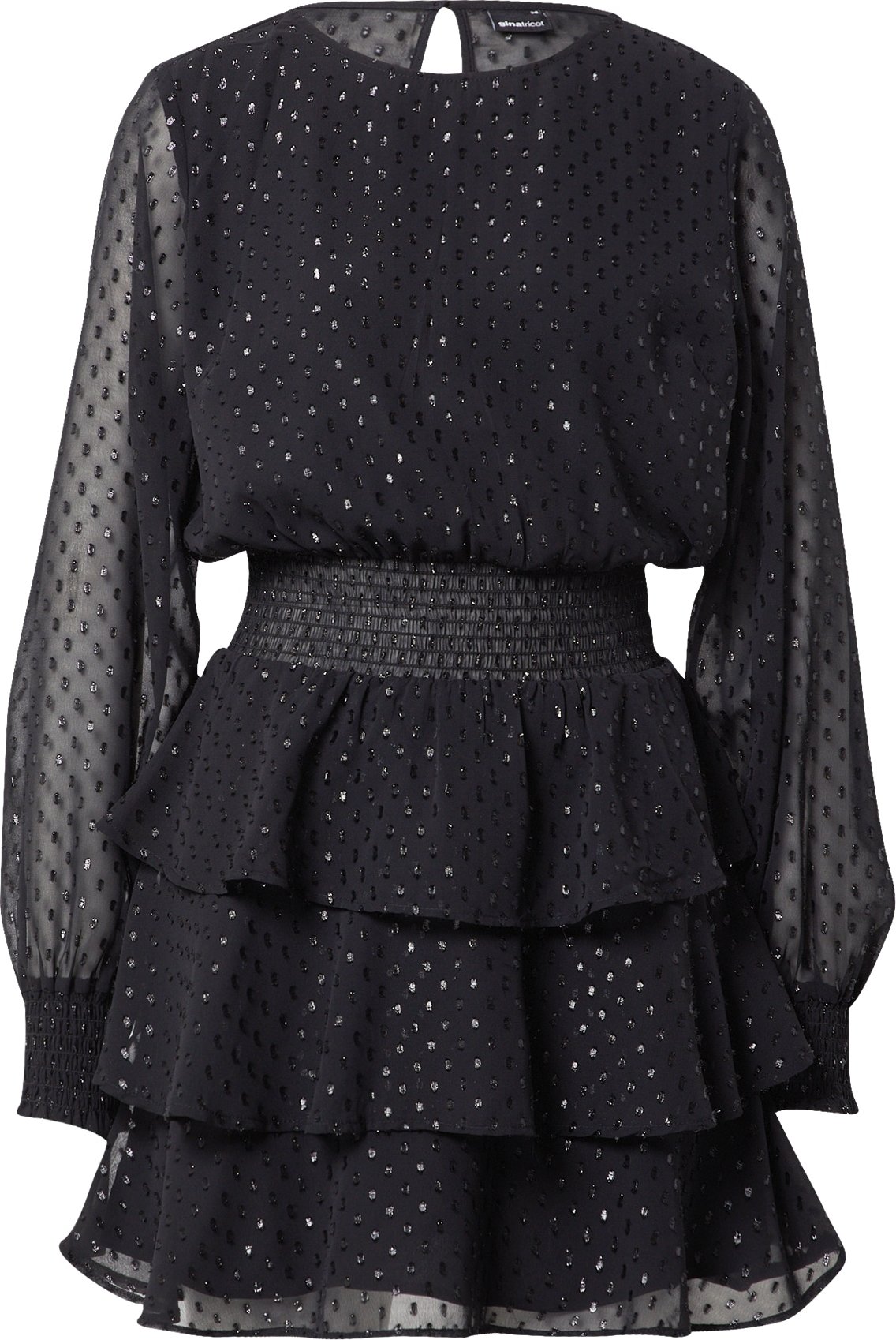 Gina Tricot Šaty 'Alva' černá