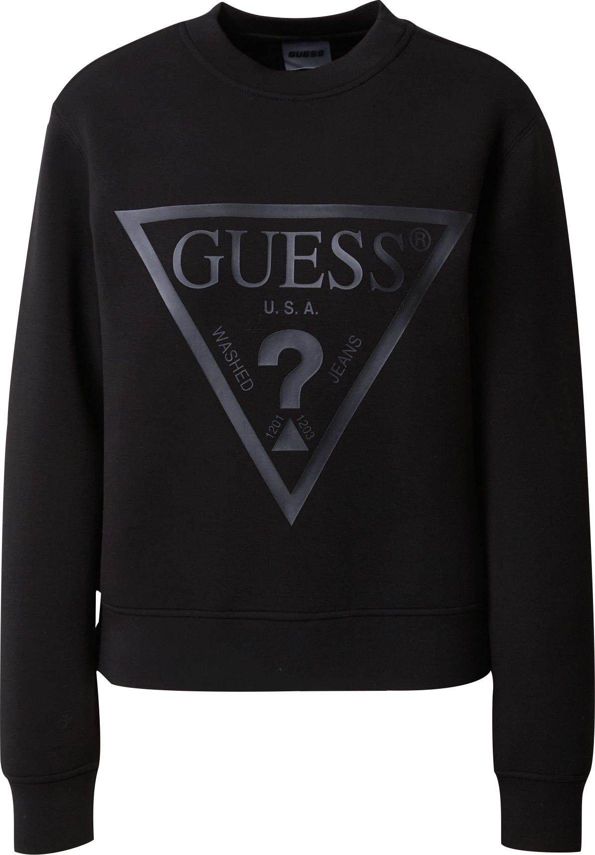 GUESS Mikina 'NEW ELLY' černá