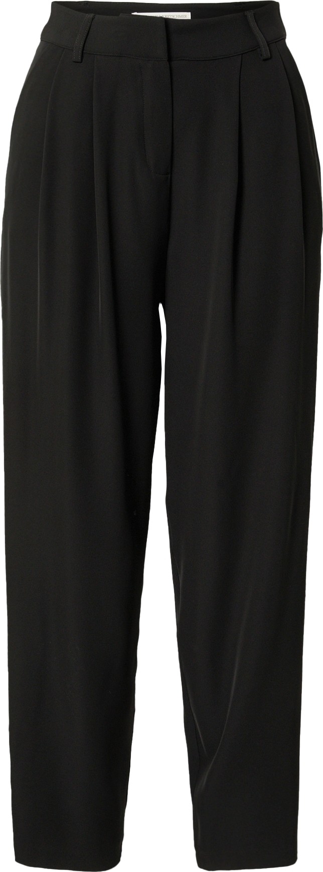 Guido Maria Kretschmer Collection Kalhoty se sklady v pase 'Mila' černá