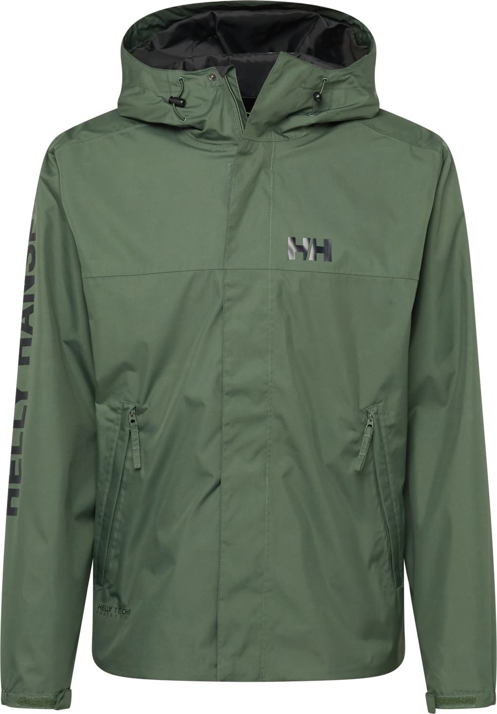 HELLY HANSEN Přechodná bunda 'ERVIK' khaki / černá