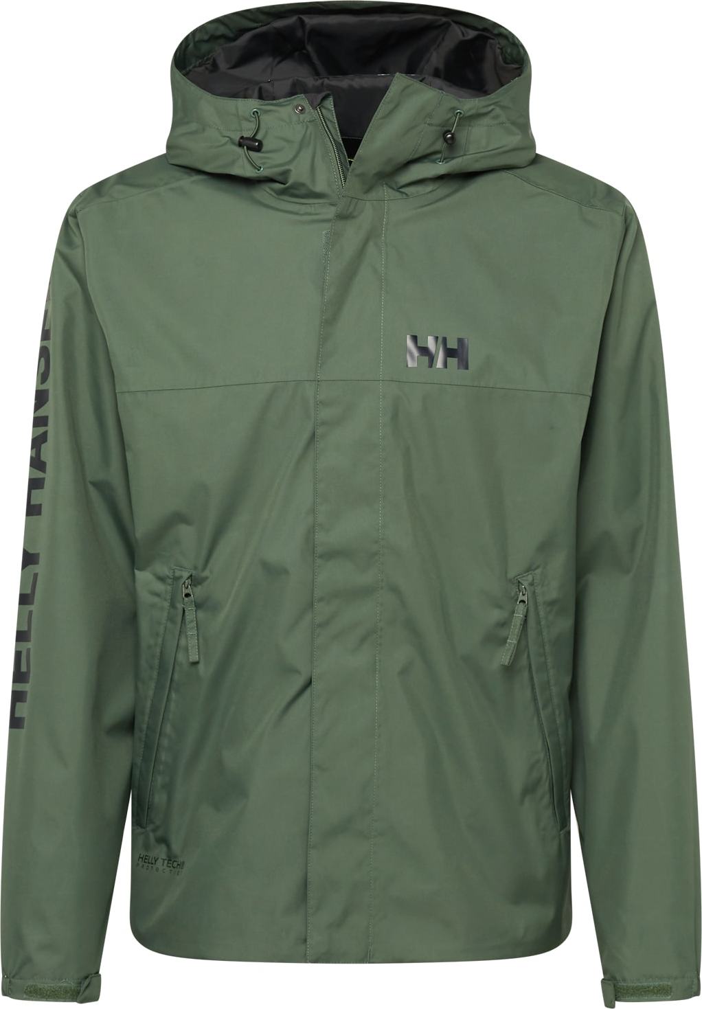 HELLY HANSEN Přechodná bunda 'ERVIK' khaki / černá