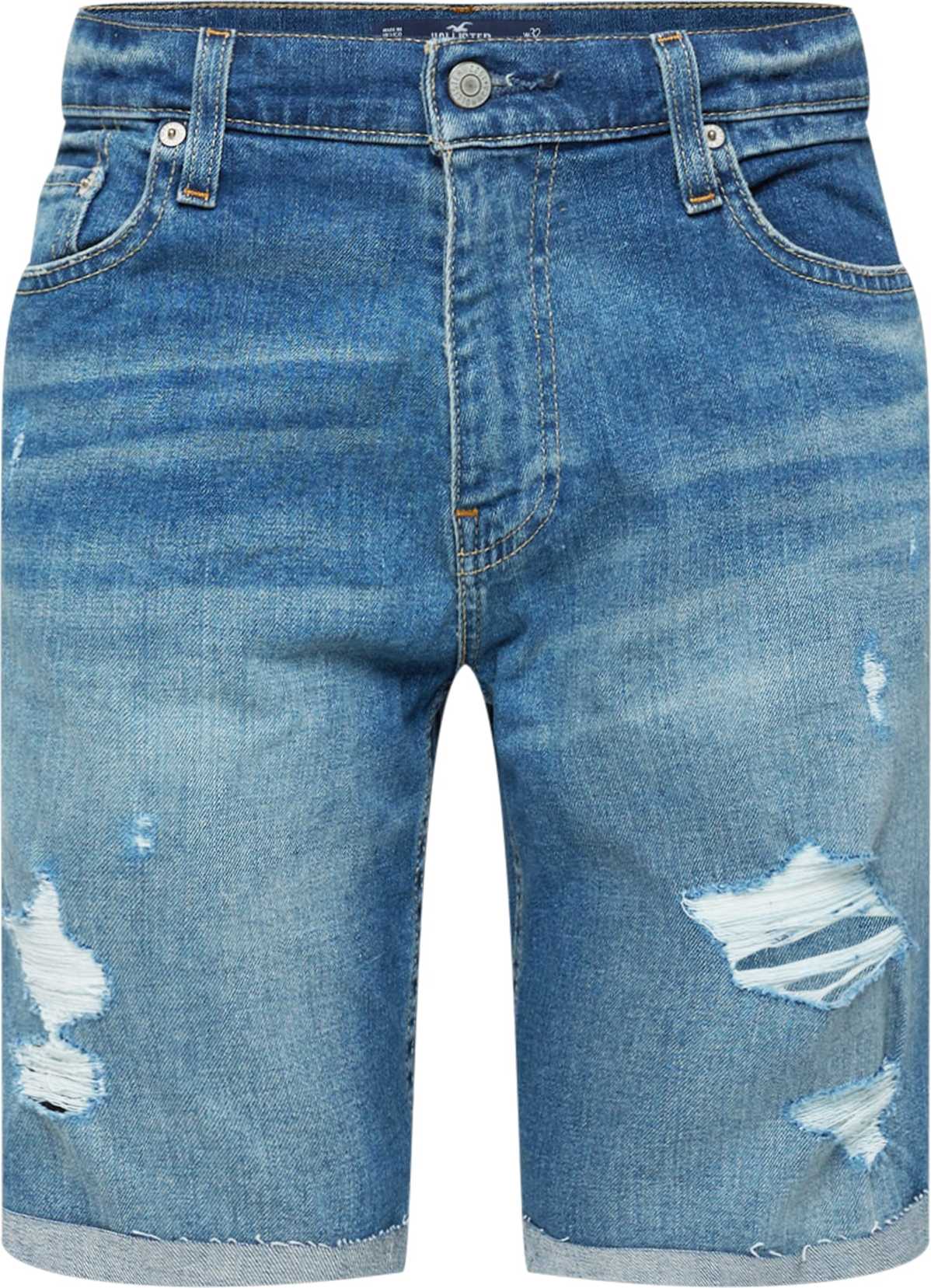 HOLLISTER Džíny modrá džínovina
