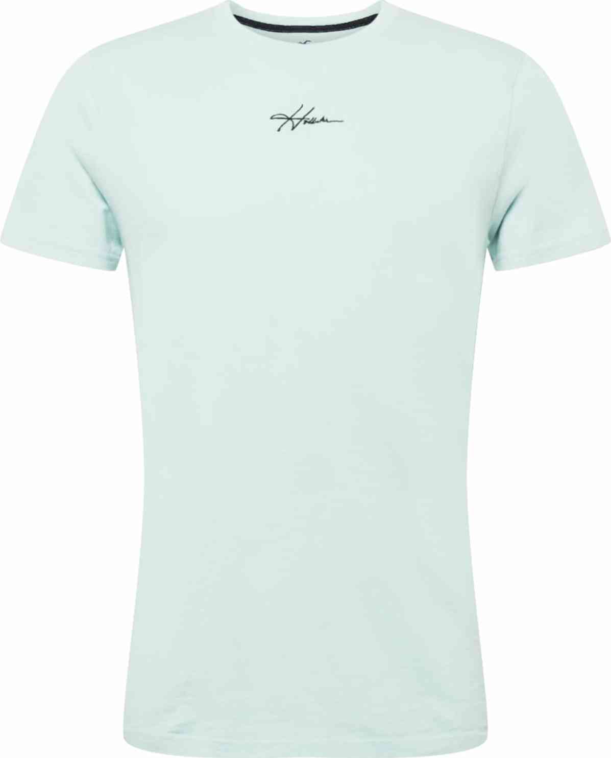 HOLLISTER Tričko světlemodrá