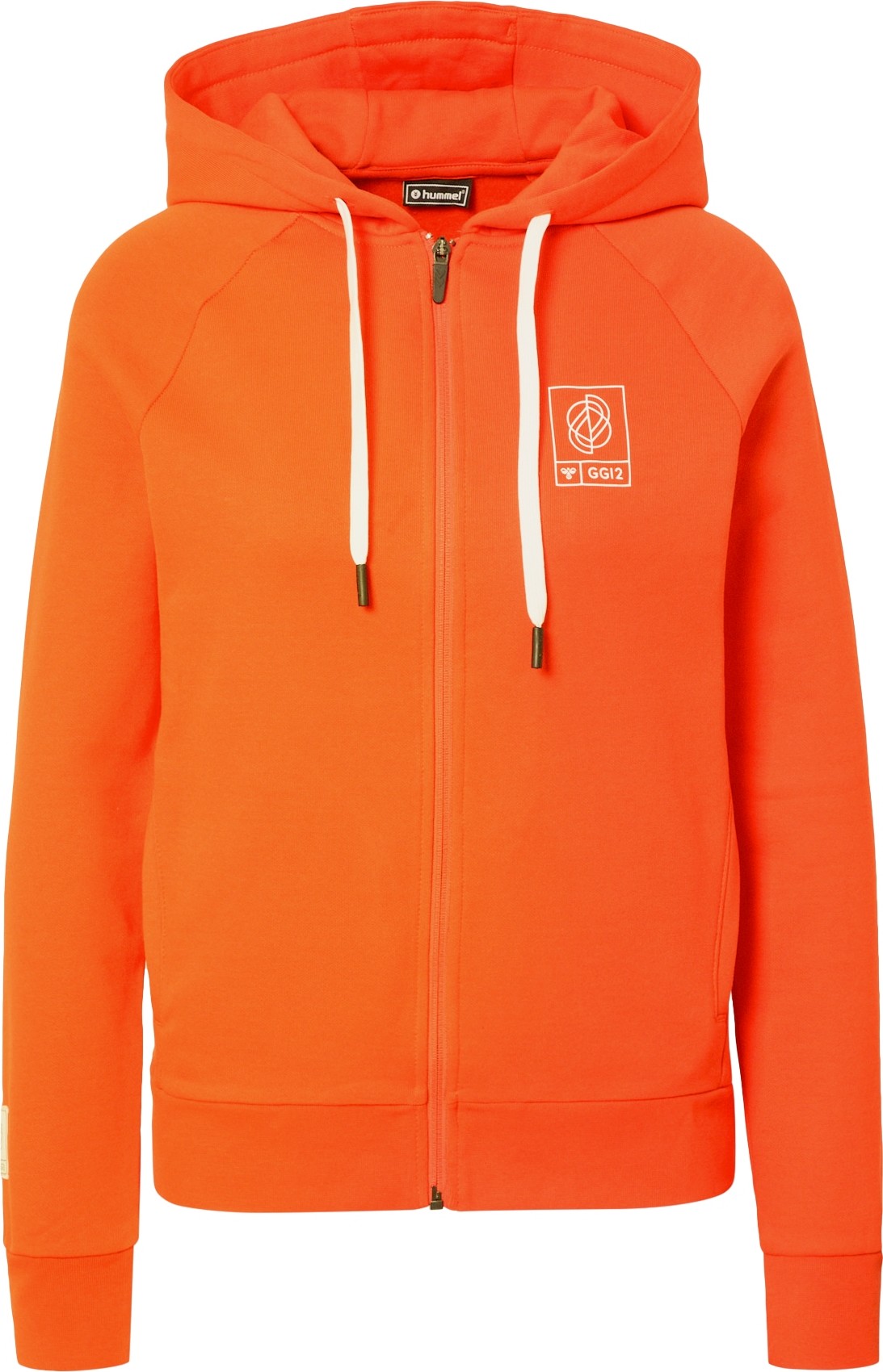 Hummel Sportovní mikina 'GG12' červená / bílá