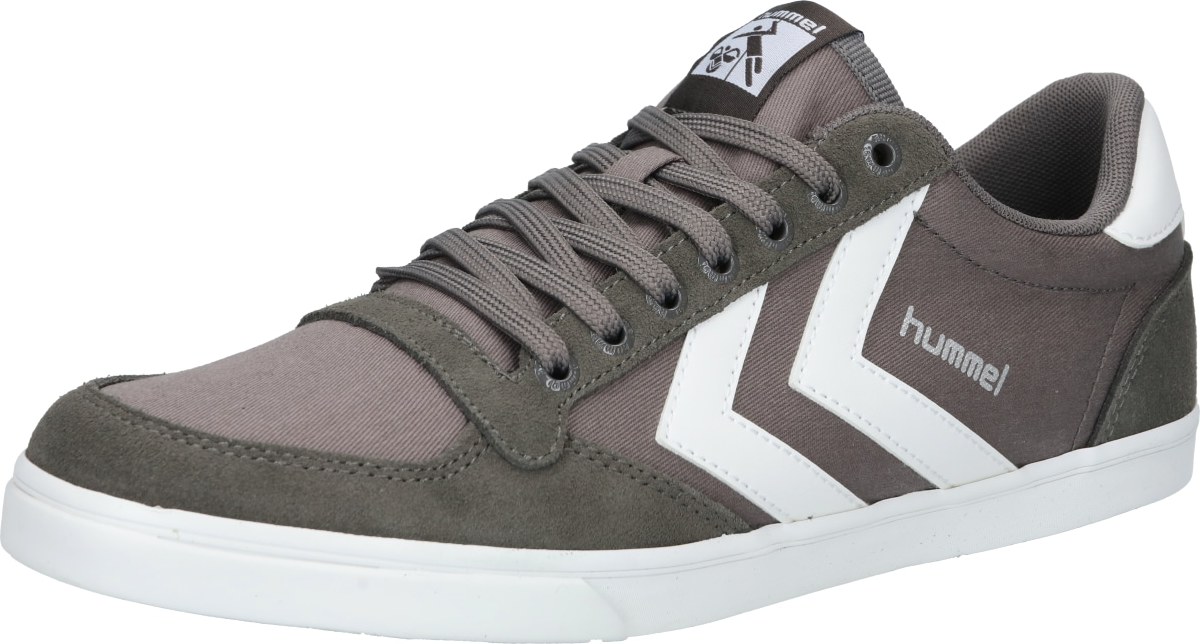 Hummel Tenisky 'Slimmer Stadil' tmavě šedá / bílá